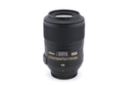 Nikon 85mm f3.5 AF-S Micro Nikkor G ED VR