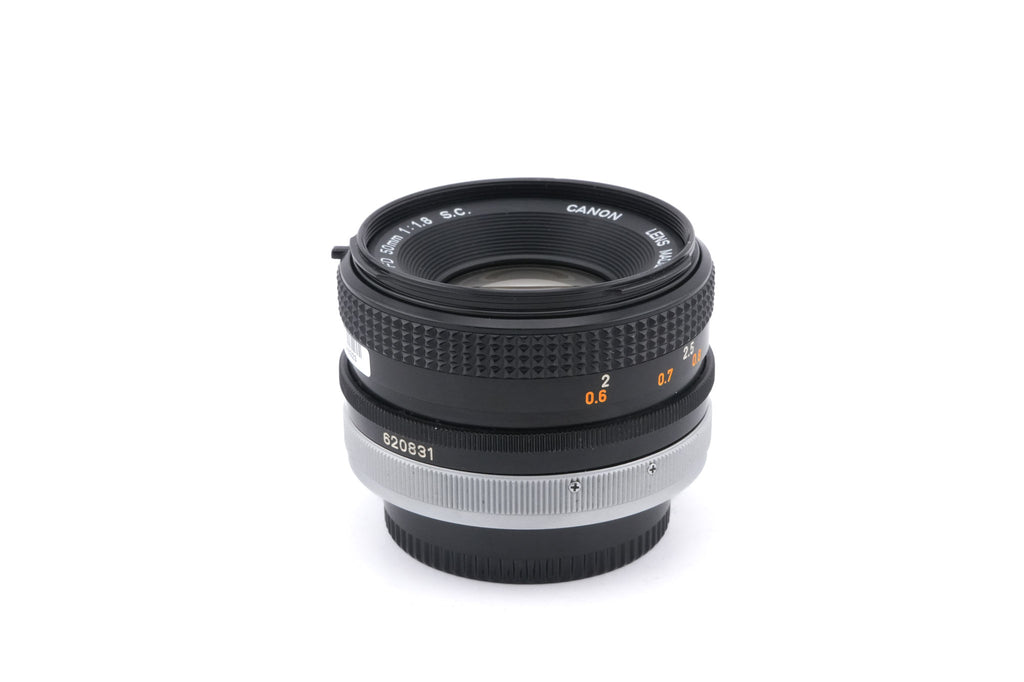 Canon 50mm f1.8 S.C.
