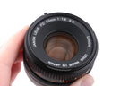 Canon 50mm f1.8 S.C.