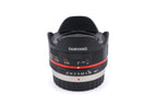 Samyang 7.5mm f3.5 UMC Fish-Eye