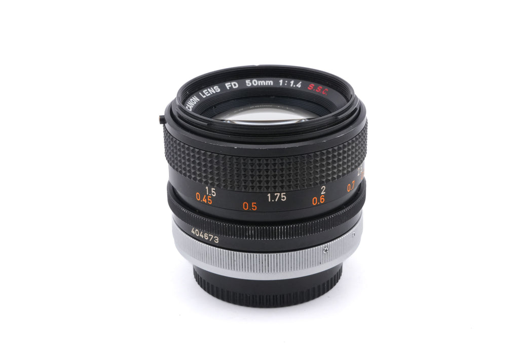 Canon 50mm f1.4 S.S.C.