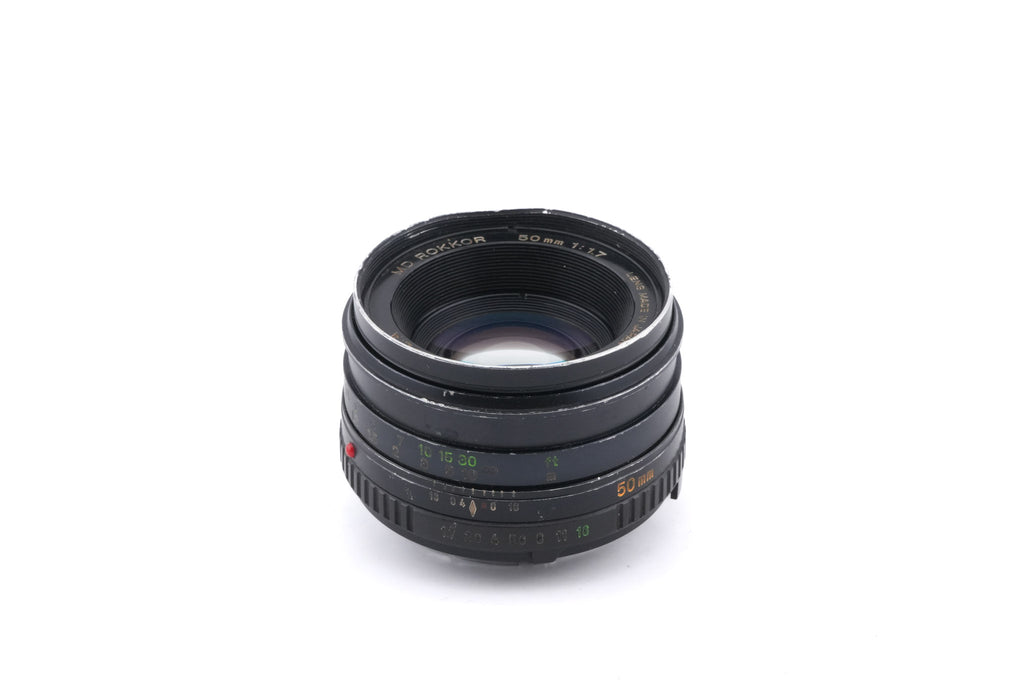 Minolta 50mm f1.7 MD Rokkor