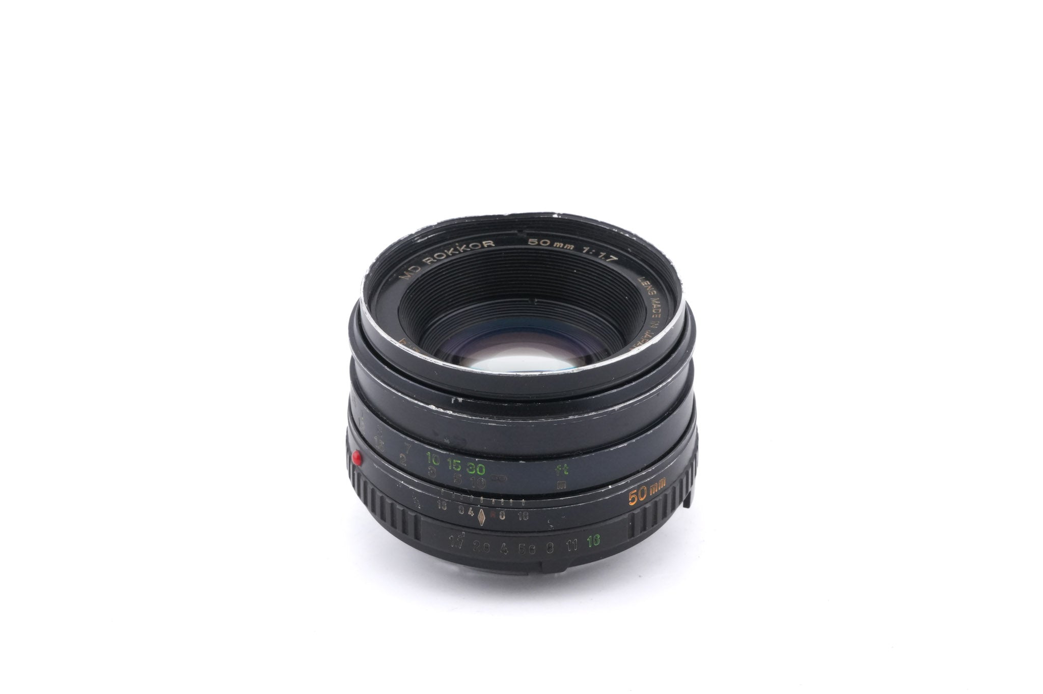 Minolta 50mm f1.7 MD Rokkor