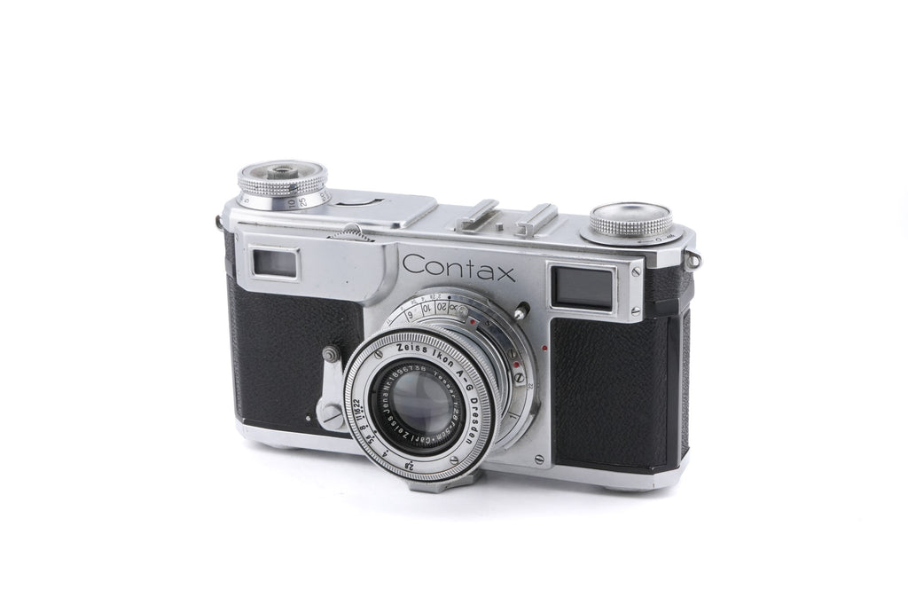 Contax II + 5cm f2.8 Jena Tessar