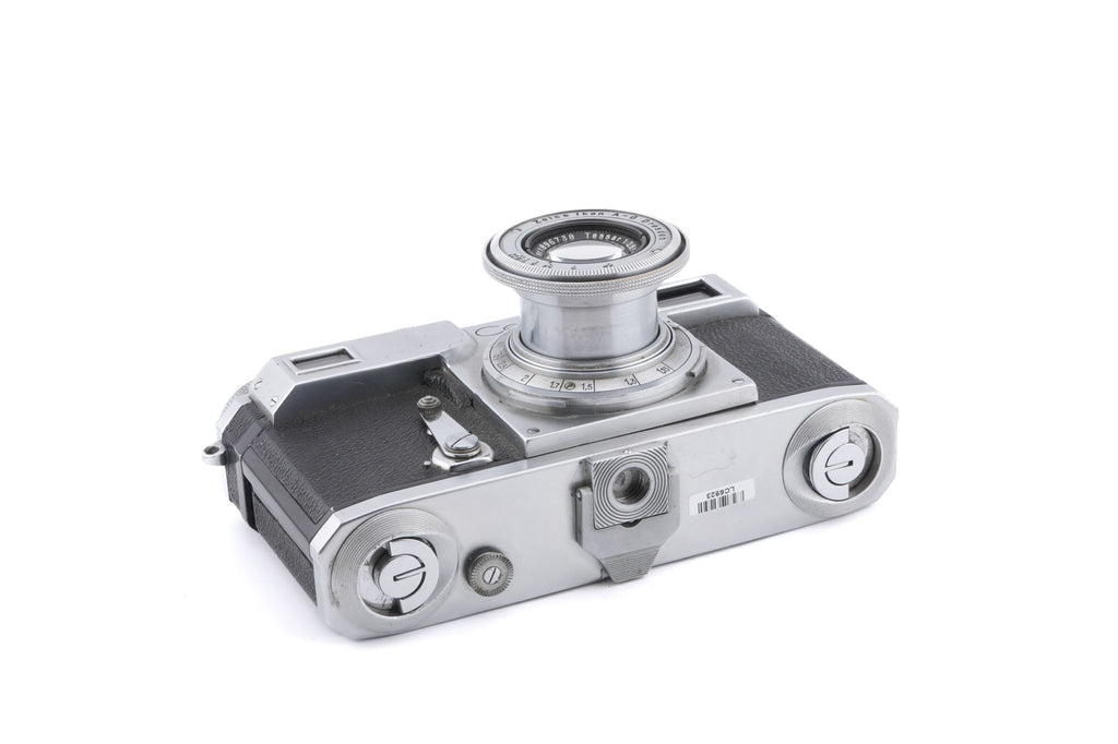Contax II + 5cm f2.8 Jena Tessar