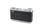 Contax II + 5cm f2.8 Jena Tessar