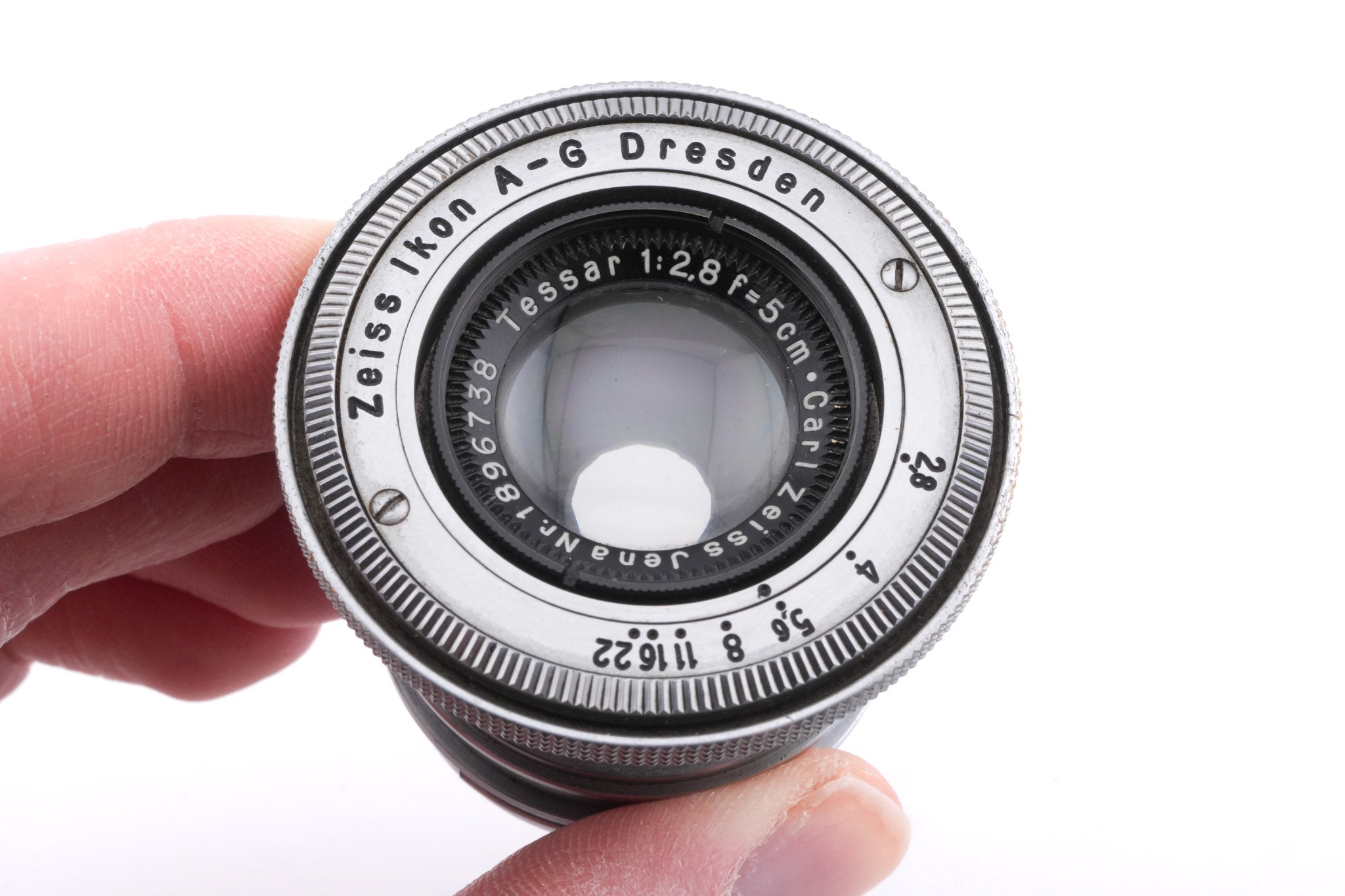 Contax II + 5cm f2.8 Jena Tessar