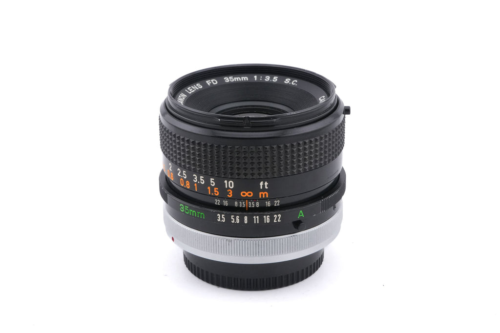 Canon 35mm f3.5 S.C.