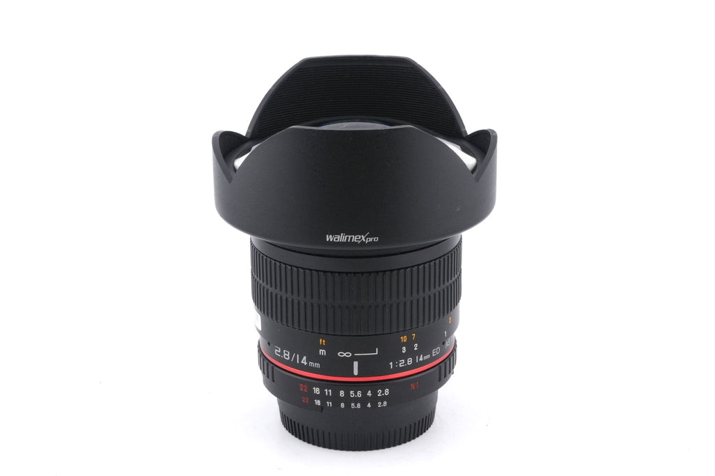 Walimex 14mm f2.8 ED AS IF UMC Pro