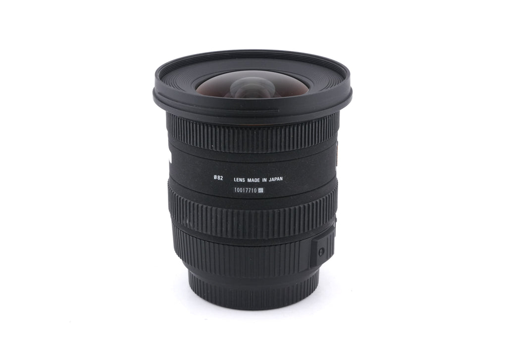 Sigma 10-20mm f3.5 EX DC HSM