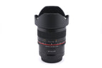 Samyang 14mm f2.8 MF