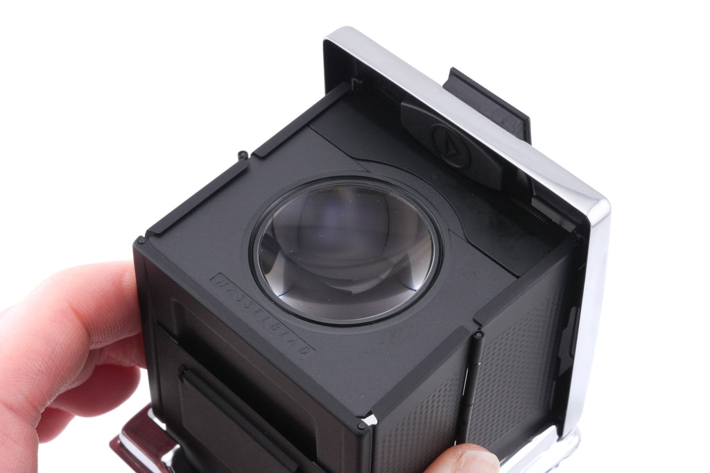 Hasselblad 501CM (Silver, 10238) + Waist Level Finder (New / Chrome, 42315) + 80mm f2.8 Planar T* CFE (20034) + A12N Film Magazine + Acute Matte D Microprism / Split Image Focusing Screen (42215)
