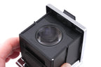 Hasselblad 501CM (Silver, 10238) + Waist Level Finder (New / Chrome, 42315) + 80mm f2.8 Planar T* CFE (20034) + A12N Film Magazine + Acute Matte D Microprism / Split Image Focusing Screen (42215)