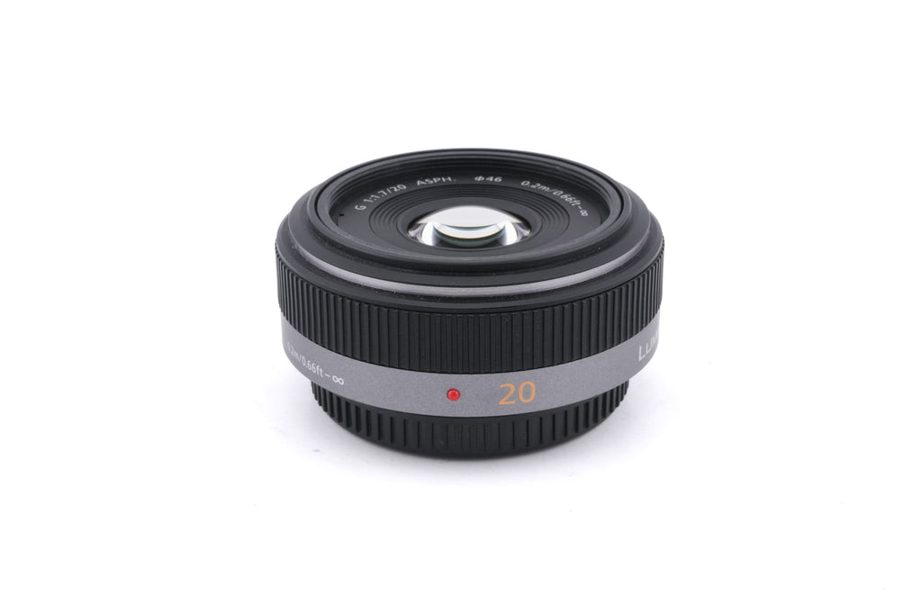 Panasonic 20mm f1.7 Lumix G ASPH. (H-H020)