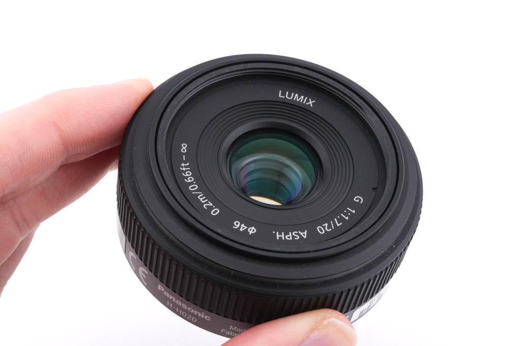 Panasonic 20mm f1.7 Lumix G ASPH. (H-H020)