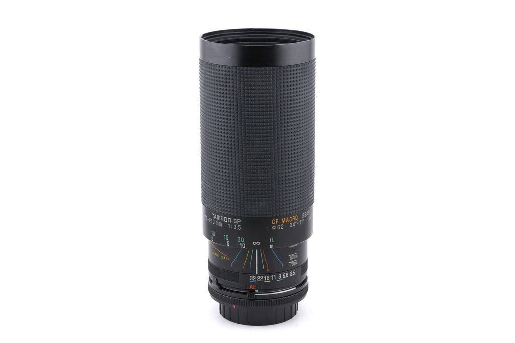 Tamron 70-210mm f3.5 SP CF Macro BBAR MC + Adaptall 2 - Canon FD Adapter