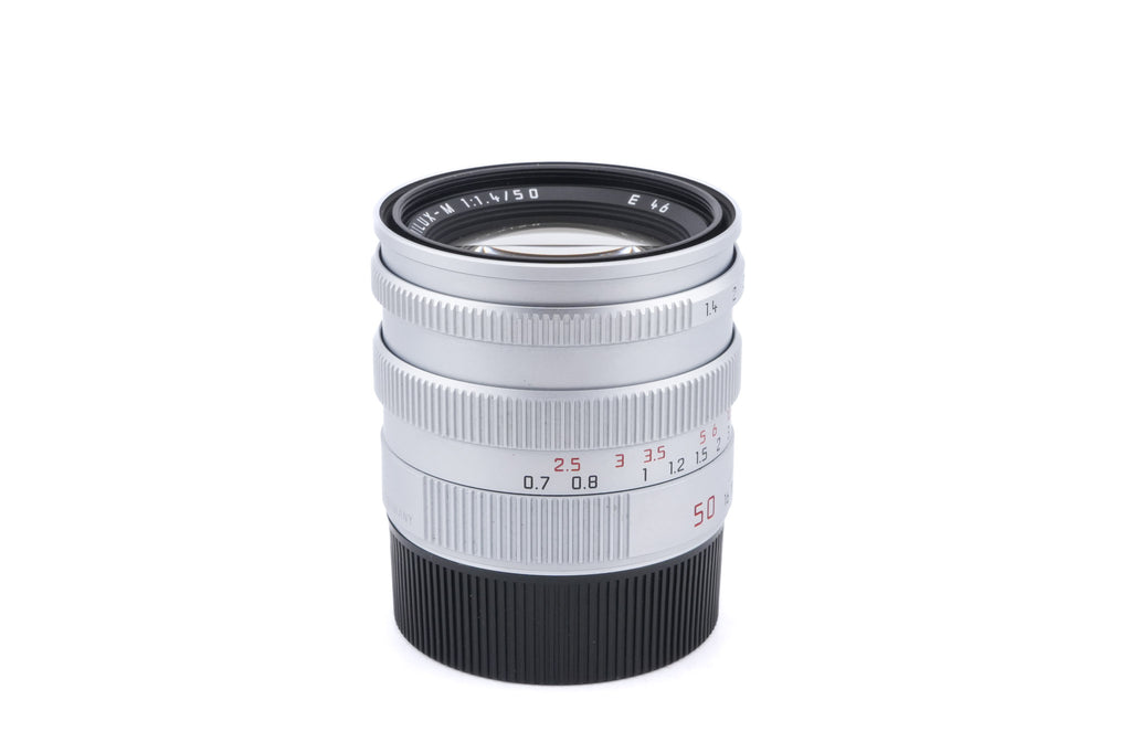 Leica 50mm f1.4 Summilux-M (Type III) (Silver, 11856)