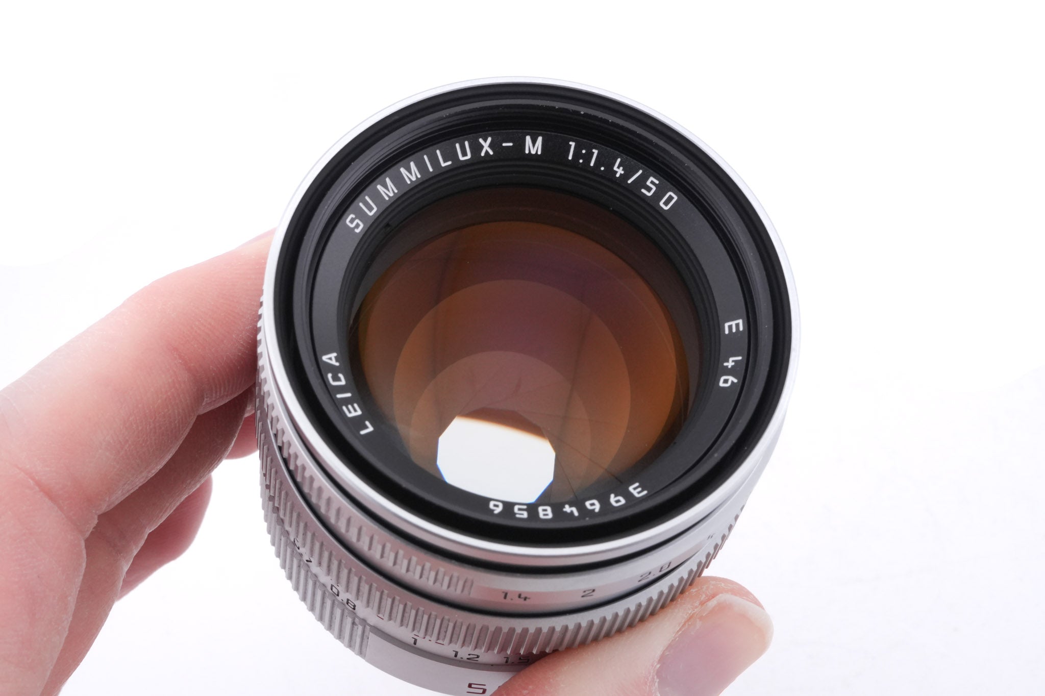 Leica 50mm f1.4 Summilux-M (Type III) (Silver, 11856)