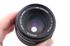 Minolta 50mm f1.7 MD Rokkor