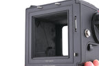 Hasselblad 501C (11045) + Waist Level Finder (New / Black, 42323) + A12N Film Magazine + 80mm f2.8 Planar T* C (New) (20029) + Acute Matte D Standard Focusing Screen (42204)