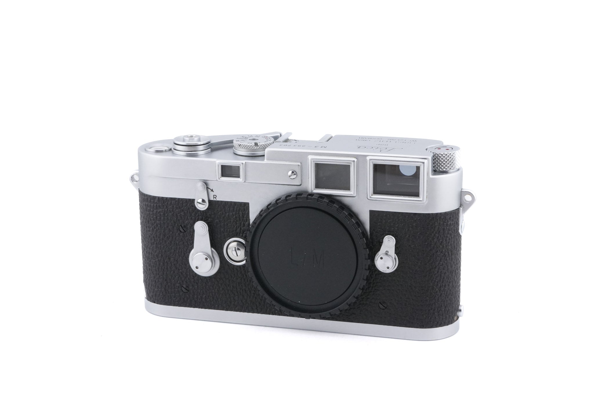 Leica M3 (Double Stroke) (IGEMO / 10150) + M3 Leather Ever Ready Case (14528)