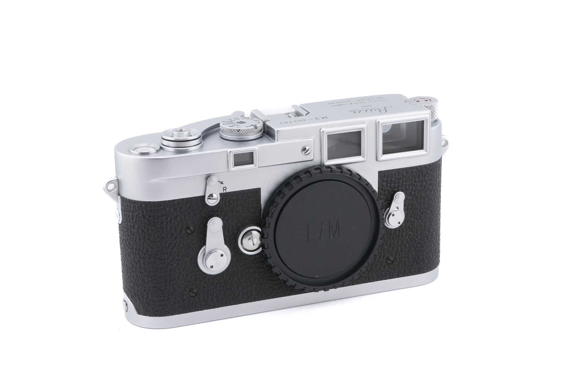 Leica M3 (Double Stroke) (IGEMO / 10150) + M3 Leather Ever Ready Case (14528)