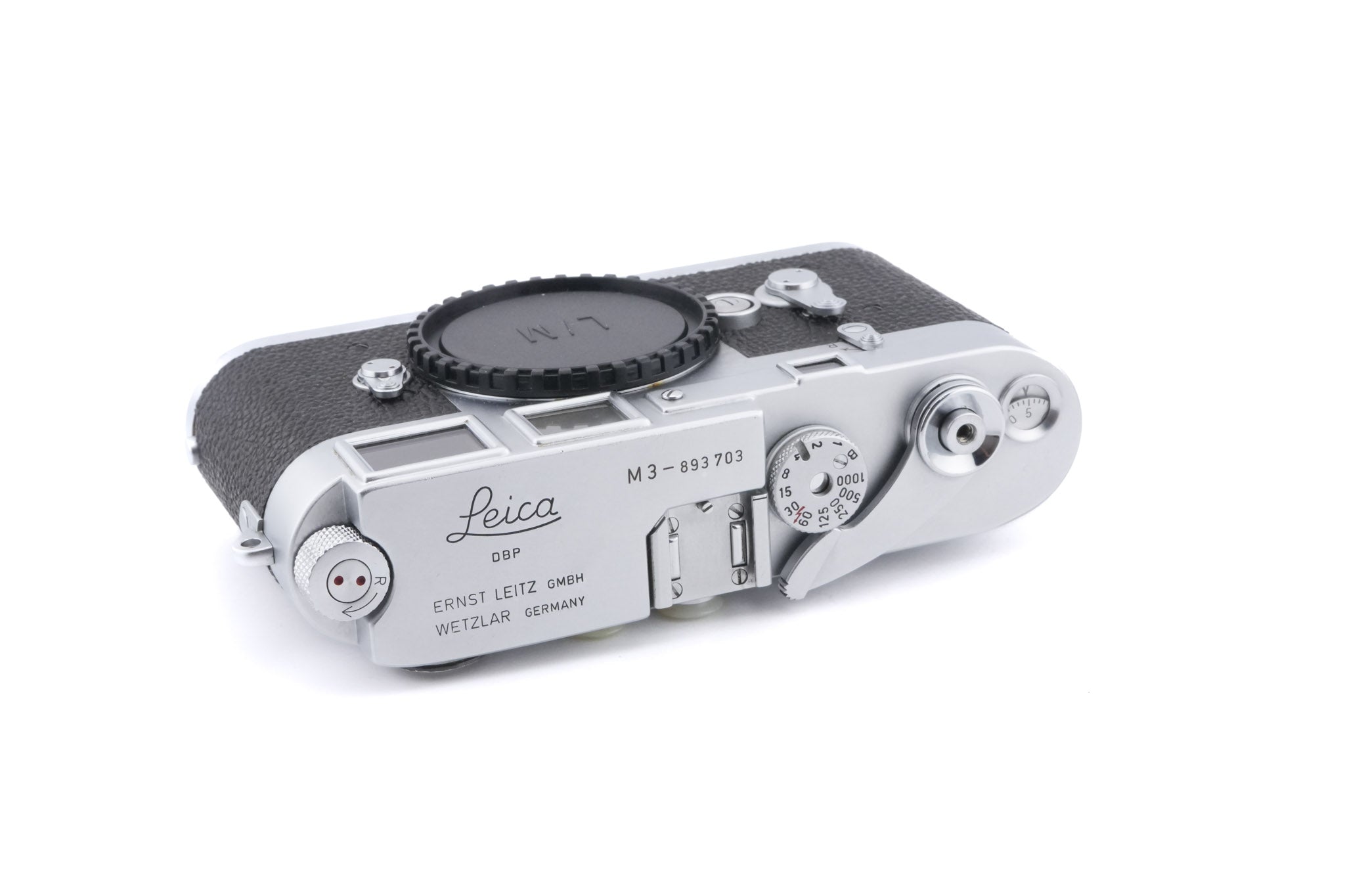 Leica M3 (Double Stroke) (IGEMO / 10150) + M3 Leather Ever Ready Case (14528)