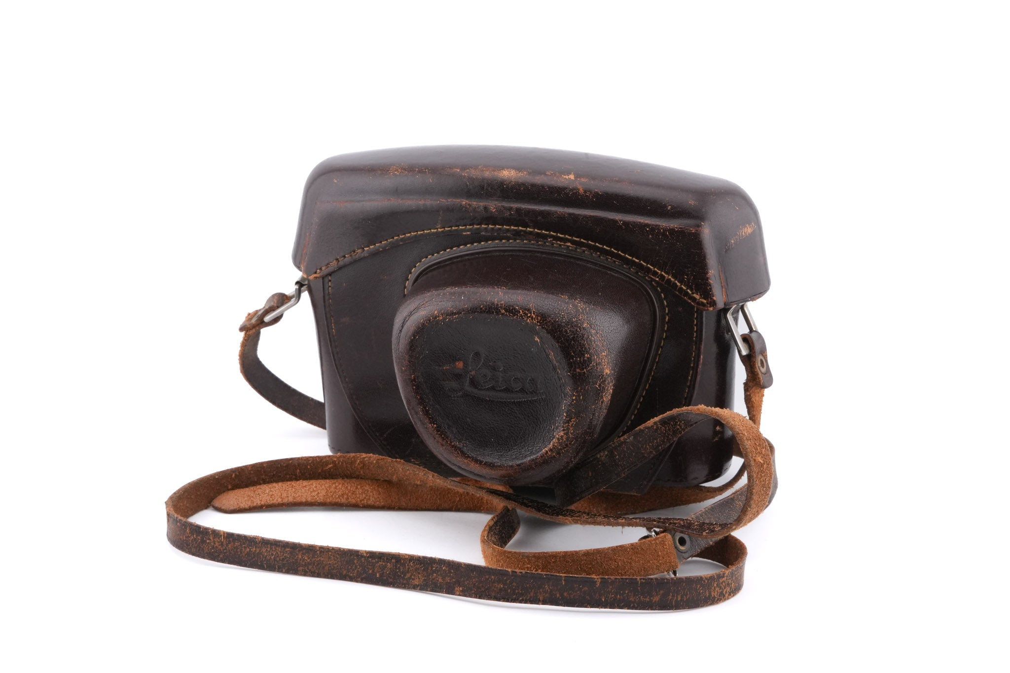Leica M3 (Double Stroke) (IGEMO / 10150) + M3 Leather Ever Ready Case (14528)