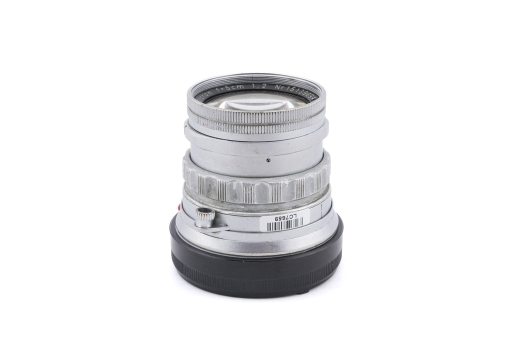 Leica 50mm f2 Summicron (Type II) (Silver, SOOIC-MS / SOSIC / 11118 / 11618 / 11818)