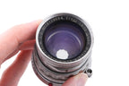 Leica 50mm f2 Summicron (Type II) (Silver, SOOIC-MS / SOSIC / 11118 / 11618 / 11818)