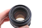 Pentax 50mm f1.4 SMC Takumar