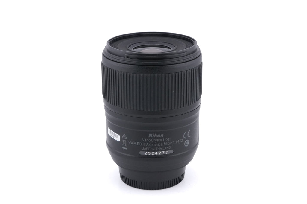 Nikon 60mm f2.8 AF-S Micro Nikkor G ED N