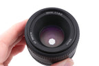 Nikon 50mm f1.8 AF Nikkor D