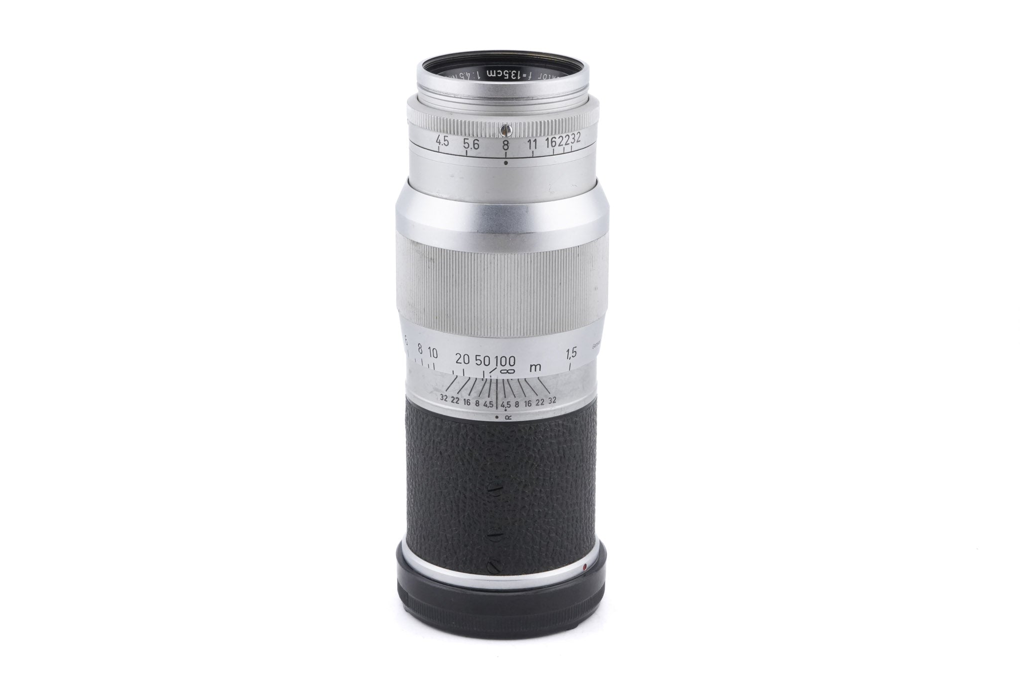 Leica 13.5cm f4.5 Hektor (Silver, HEFAR-M / HEFAM / 11135)