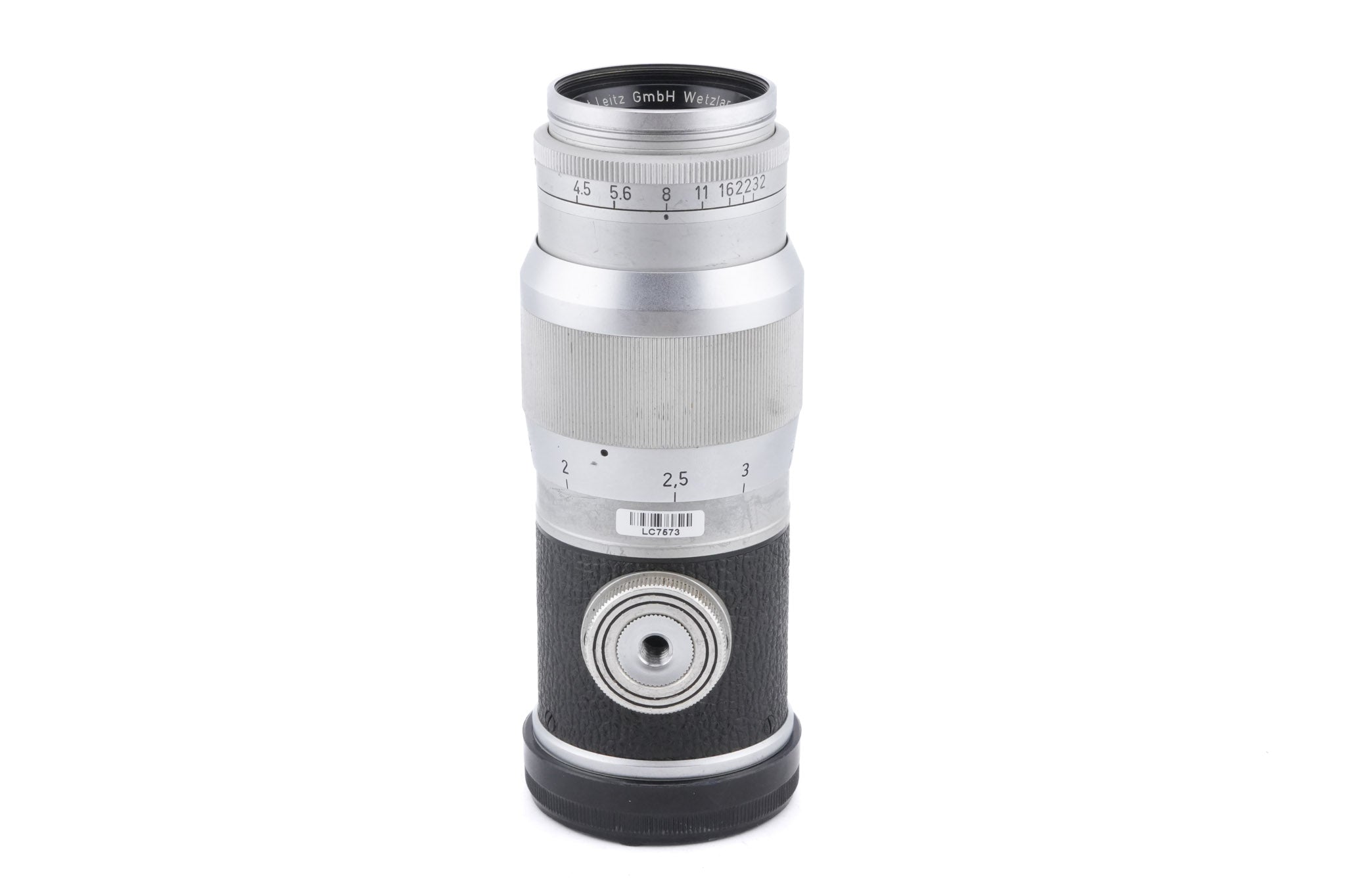Leica 13.5cm f4.5 Hektor (Silver, HEFAR-M / HEFAM / 11135)