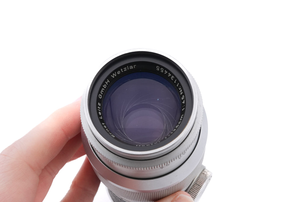 Leica 13.5cm f4.5 Hektor (Silver, HEFAR-M / HEFAM / 11135)