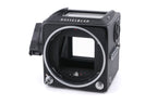Hasselblad 503CX (Black, 10172) + Acute Matte D Grid / Split Image Focusing Screen (42217) + Waist Level Finder (New / Black, 42323)