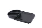 Hasselblad 503CX (Black, 10172) + Acute Matte D Grid / Split Image Focusing Screen (42217) + Waist Level Finder (New / Black, 42323)