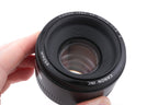 Canon 50mm f1.8 II