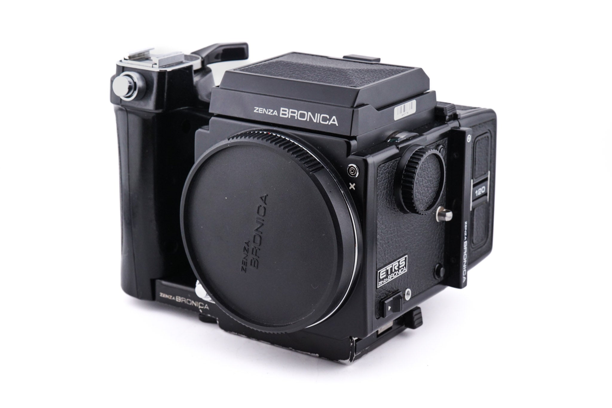 Zenza Bronica ETRS + ETR Winder + 120 Film Back + Waist Level Finder