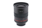 Samyang 50mm f1.2 XP
