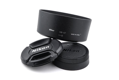 Nikon 50mm f1.8 G AF-S Nikkor