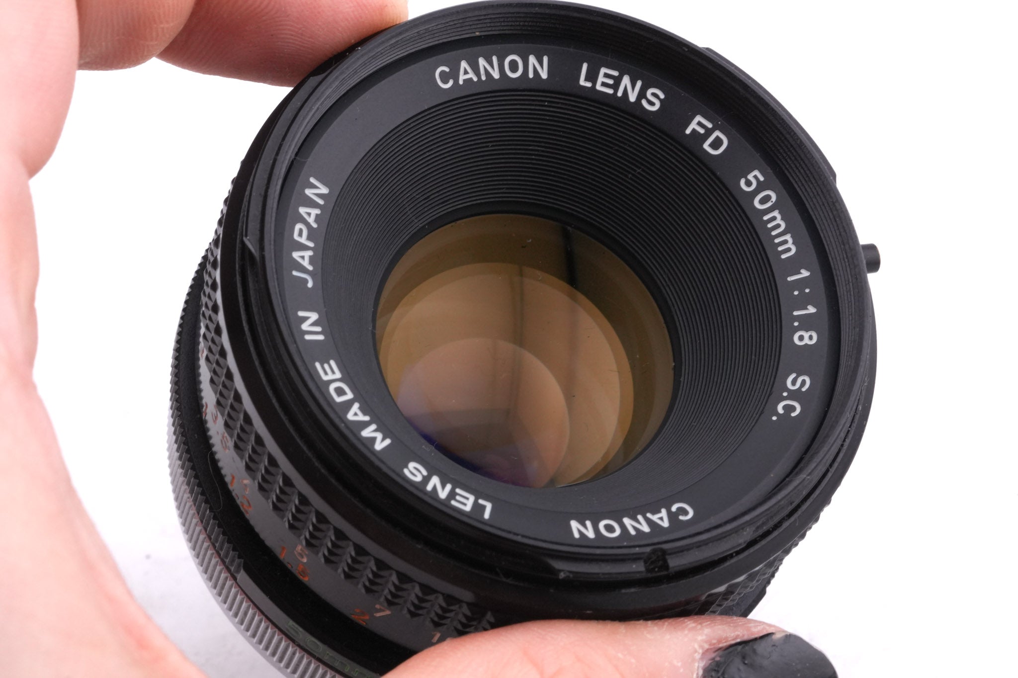 Canon 50mm f1.8 S.C.