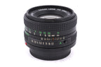 Canon 50mm f1.8 FDn