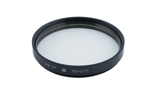 LZOS 72mm UV Filter ЧФ-1x