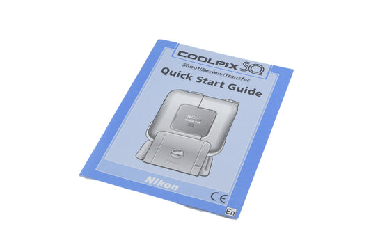 Nikon Coolpix SQ Quick Start Guide