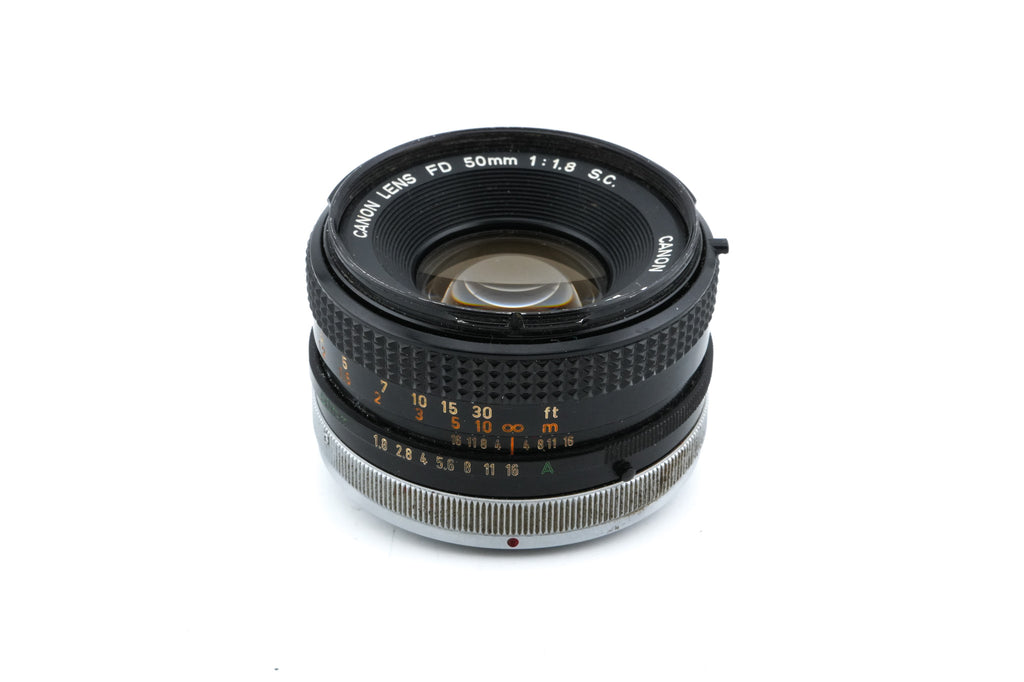 Canon 50mm f1.8 S.C.
