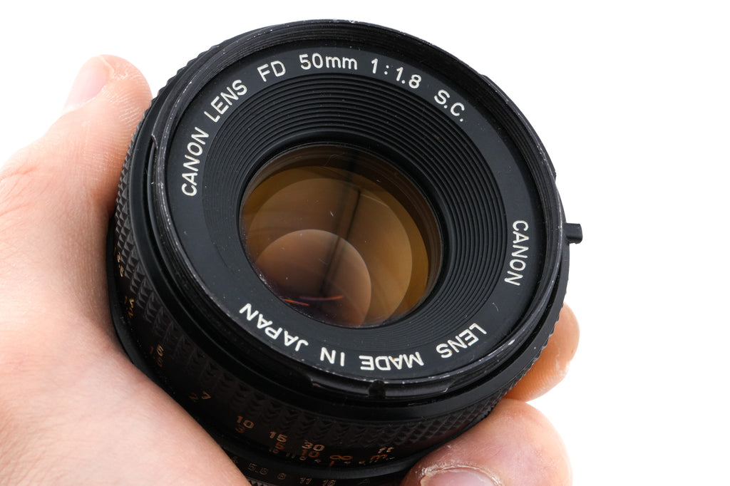 Canon 50mm f1.8 S.C.