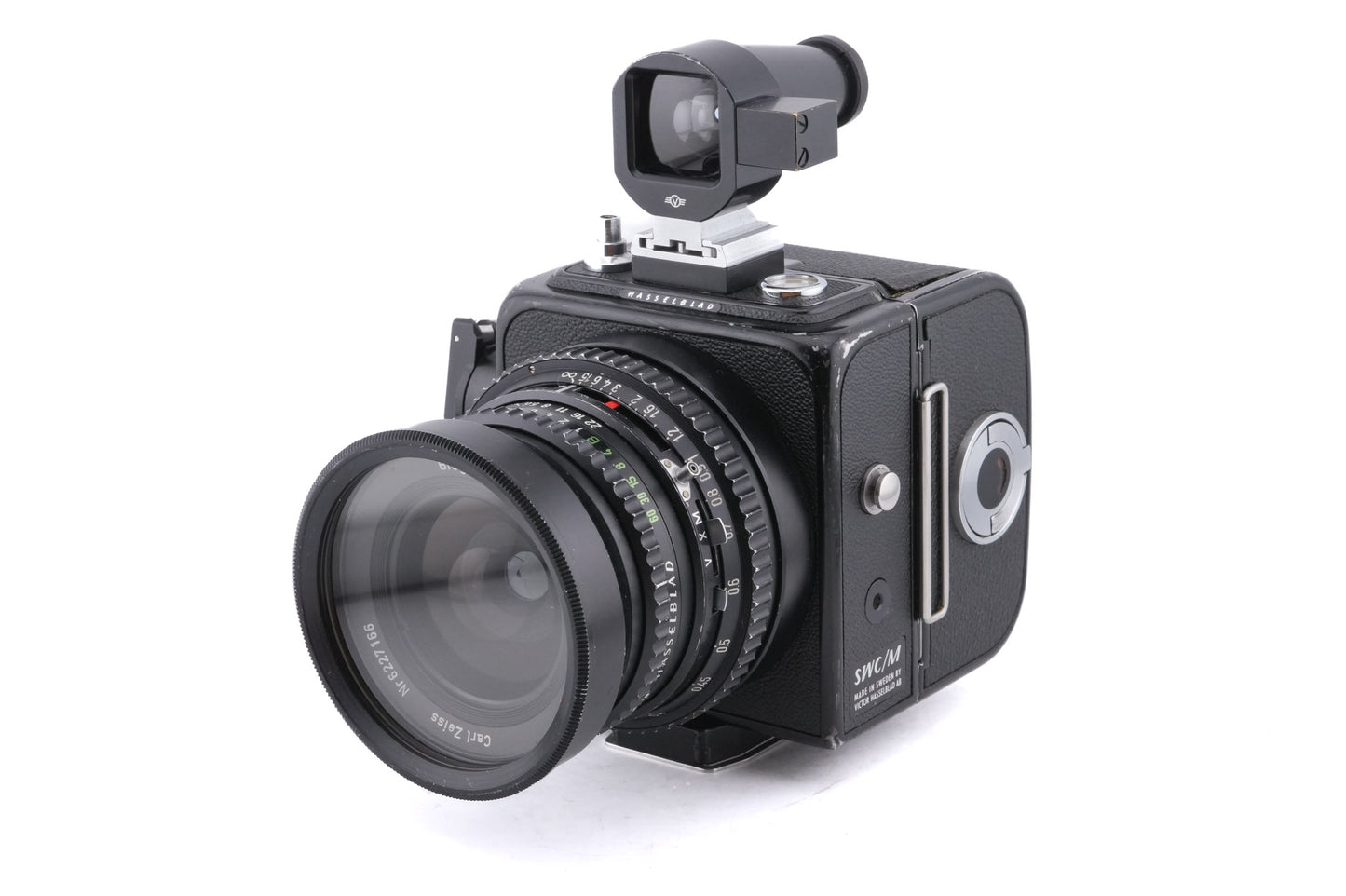 Hasselblad SWC/M (Black, 10197) + A12 Film Magazine (Black, 30147) + SWC Viewfinder (52035/TISOC)