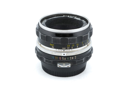 Nikon 50mm f2 Nikkor-H Auto Pre-AI